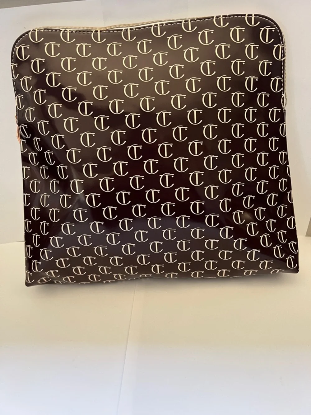Charlotte Tilbury XL Cosmetic Zip Makeup Pouch Bag Darling, Get Your Glow On!